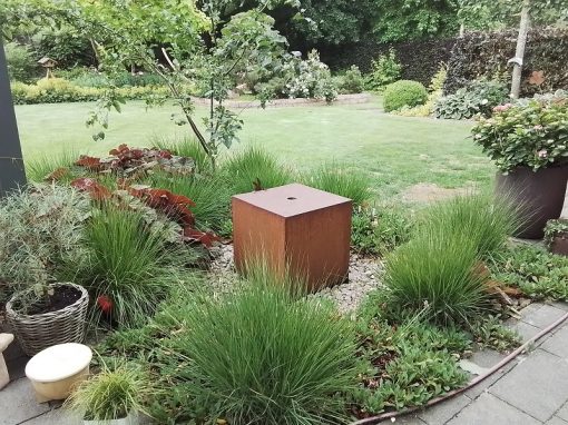 Der Garten von Andreas und Konstanze Meyer aus Friesoythe