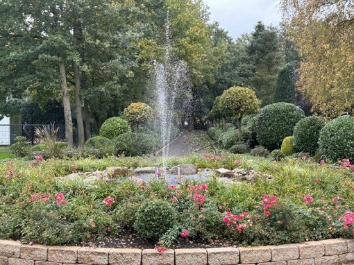 Der Garten von Ruth und Klaus Niemöller aus Lethe
